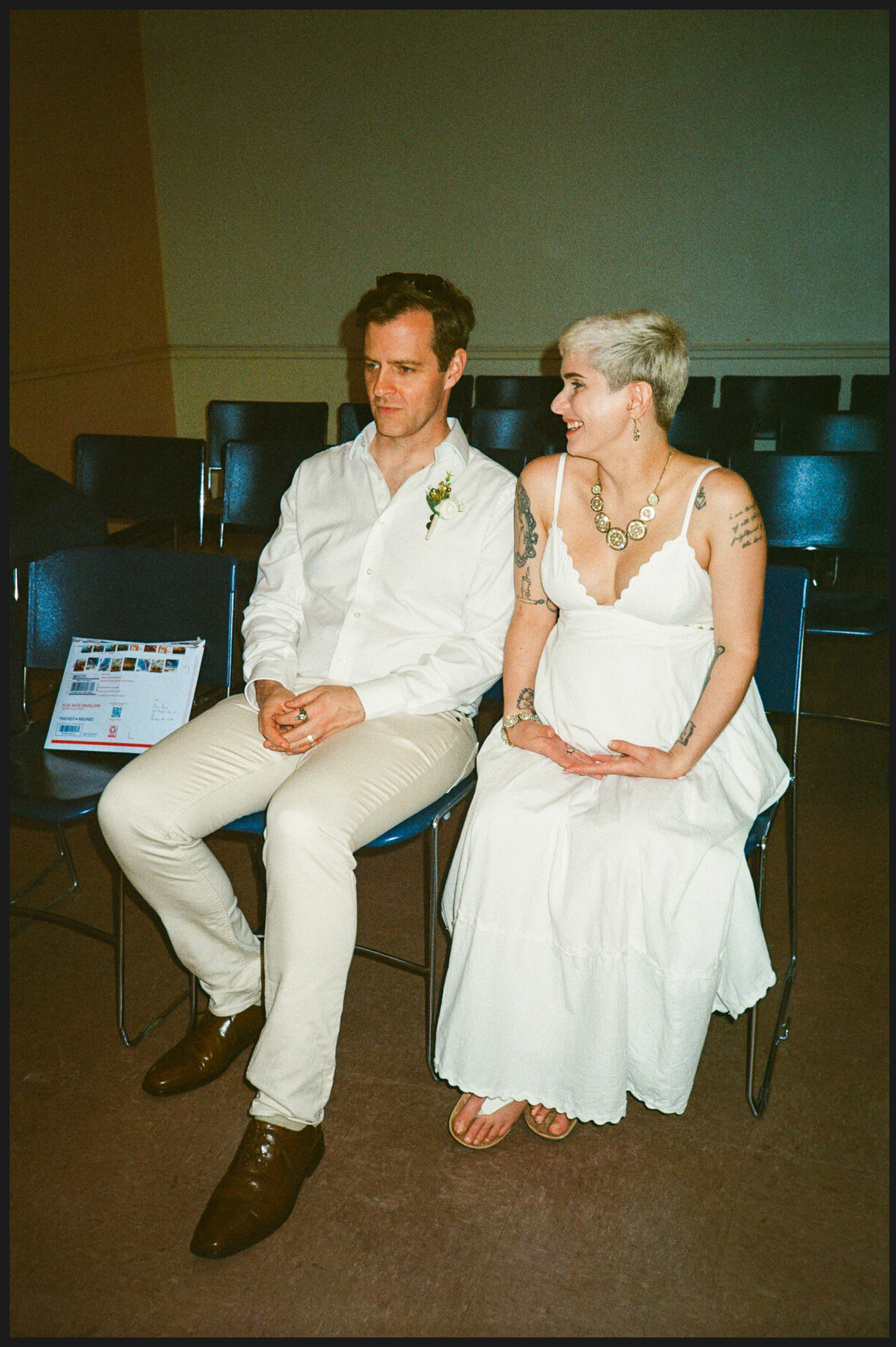 Brooklyn City Hall elopement, captured on film by Lana Dubkova, photo 11