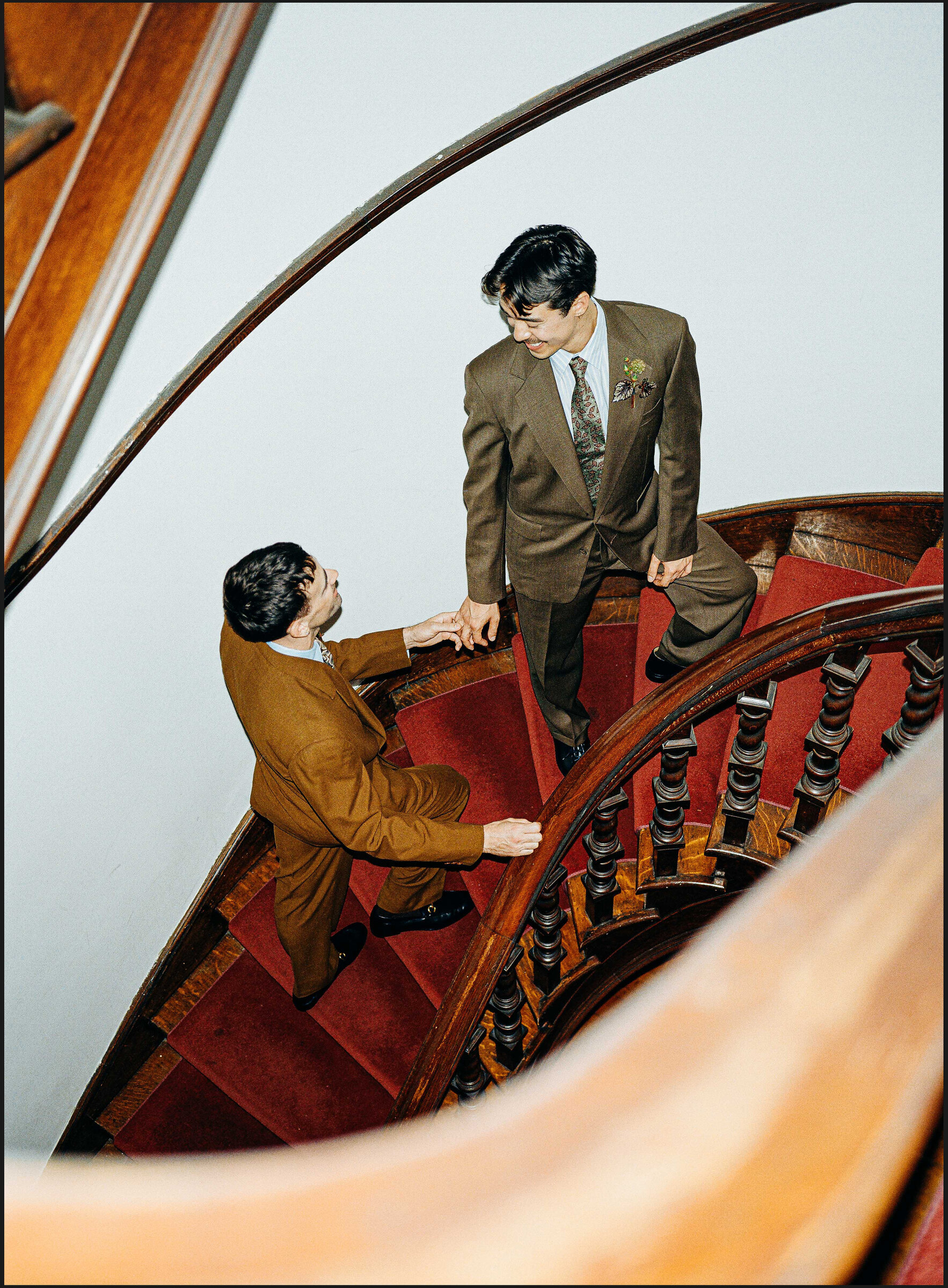 Jackson and Alistair's Brooklyn wedding, captured on film by Lana Dubkova, photo 22